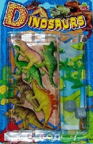 EDU&FUN Kidz Toys HCD2518-6A Dinozauru komplekts 6 gb