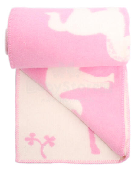 Art. 1795 Natural Merino wool baby quilt 100x140cm