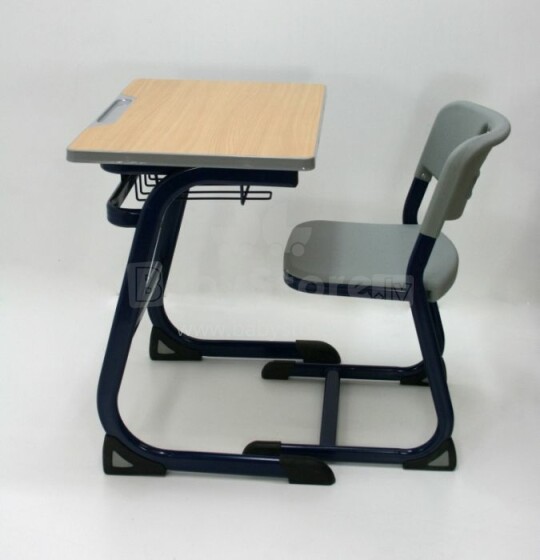 Skolnieku galds + krēsls(Stūri noapaļoti) Hugo1
