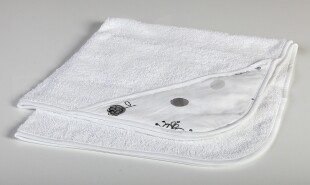 „Troll“ rankšluostis su gobtuvu Vaikiškas kilpinis rankšluostis su gobtuvu (75x75 cm)