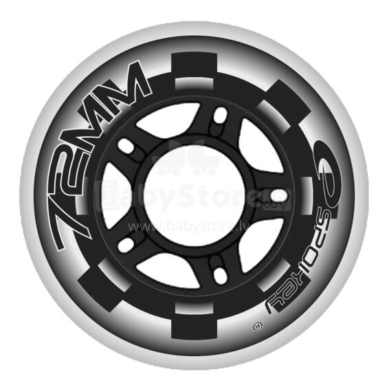 Spokey PU 72 MM Art.831384 Skrituļslidu ritentiņi