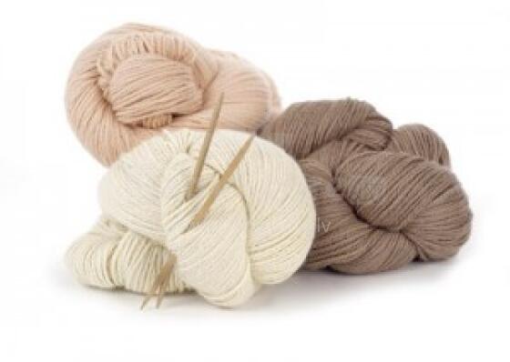 Natural Wool threads 100gr Art.60156