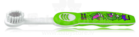 Silver Care 4354 Kids Soft  первая зубная щетка (зелёная)
