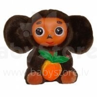 Minkštas žaislas „Cheburashka“ su oranžine 18 cm