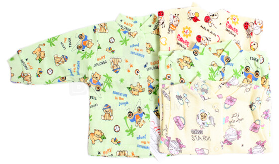 Margo medvilniniai kūdikių marškinėliai (56–74)