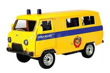 „Autotime“ kolekcija 30065W Vaikų automobilis, UAZ 39625 1:34 policija