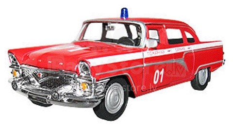 „Autotime“ kolekcija 11473W Vaikiškas automobilis, „GAZ-13 Chaika“, mastelis 1:43, pagalba priešgaisrinėje
