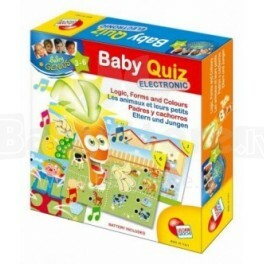 Lisciani Giochi 30866 Baby Quiz Развивающий игровой набор со звуковыми эффектами  Маленький гений