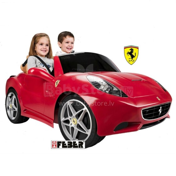 „Feber Ferrari California 12V“ vaikų elektrinis automobilis su akumuliatoriumi