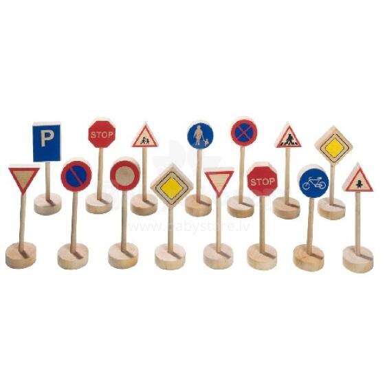 Goki Art.WM397 Traffic-signs assortment