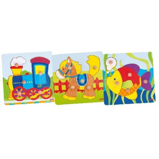 Goki Art.57514  Lift out puzzles