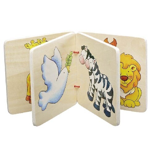 Goki VG59012 Wooden picture book thermo