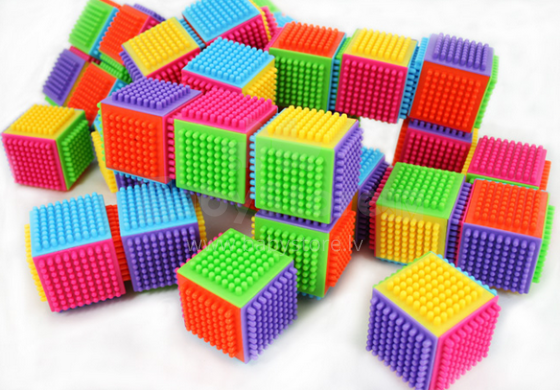 Blocks Intelligence Art.U902C Конструктор строительные кубики (35шт.) 