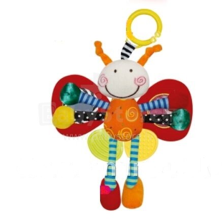 Lorelli&Bertoni art.1019107 Бабочка - мягкая игрушка / шуршалка