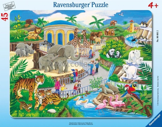 Ravensburger Puzzle 06661R 45 gb. Zoodārzs