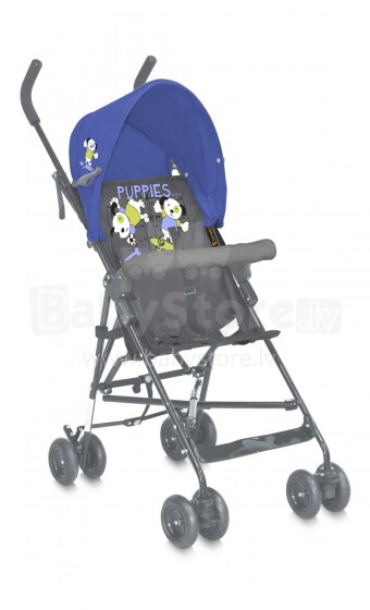 Lorelli Light Puppies Blue&Grey everyday light stroller