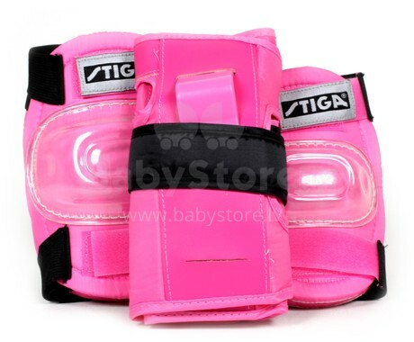 Stiga JR ST82273705 Pink комплект наколенников и налокотников  - защитный комплект 