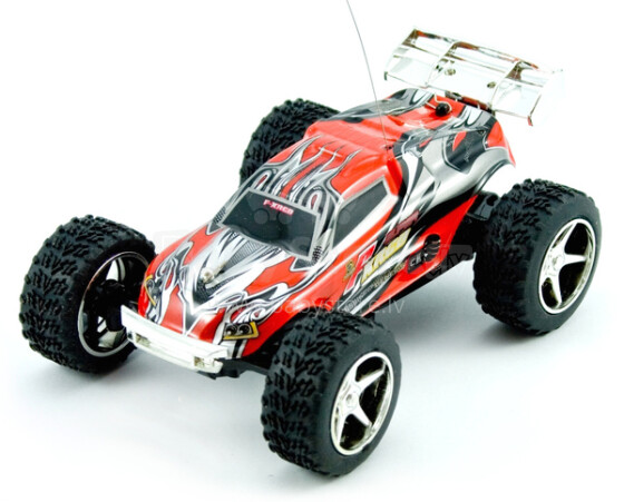 WLtoys Super Mini Racer Radiovadāms Super Mini Racer ar 5 pārslēdzamiem ātrumiem un max ātrumu 30KM/H