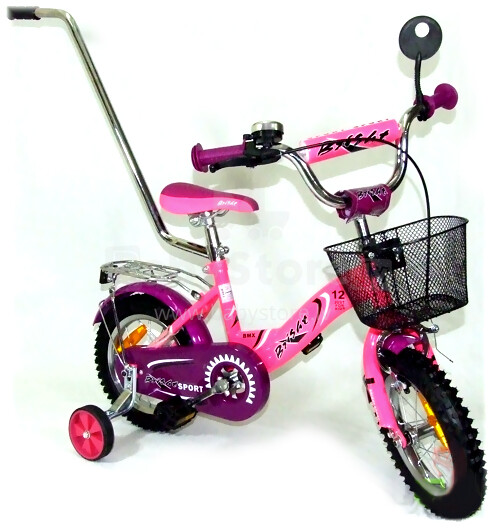 Elgrom Bright Sports 12 BMX1202 vaikiškas dviratis (rožinis)