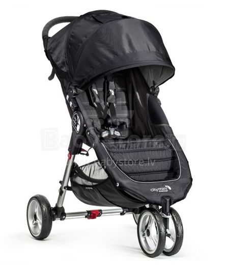 Baby Jogger'18 City Mini Single - Black/Gray Art. BJ11410 Sporta rati