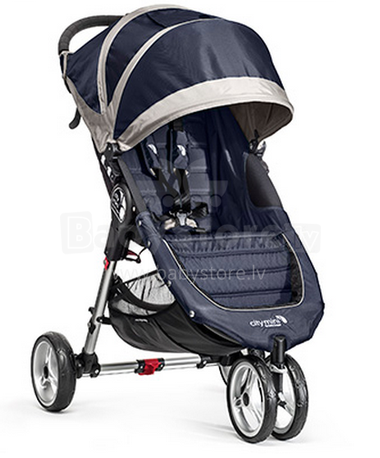 Baby Jogger'18  City Mini Single - Navy Blue/Gray Art. BJ11494  Спортивная коляска