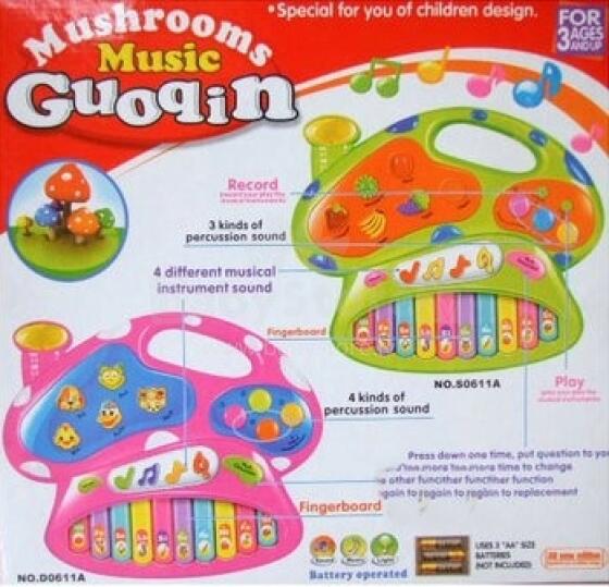 Lezile Art.0611A Mushrooms Music Guoqin