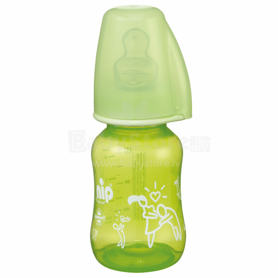 Nip Trendy PP бутылочка с силиконовой соской для чая. 1 размер