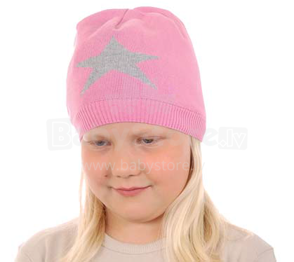 Kivat KIV 236-20 Cepurīte ar zvaigzni, gaiši rozā
