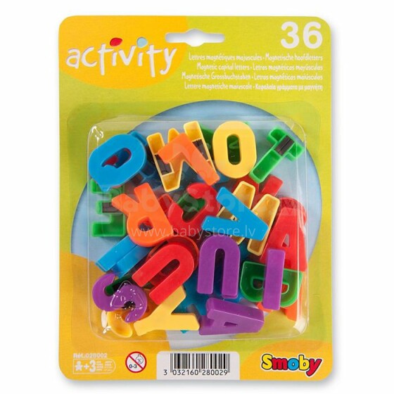 SMOBY - Smoby Toy 36 Capital Letters with Magnet 028002
