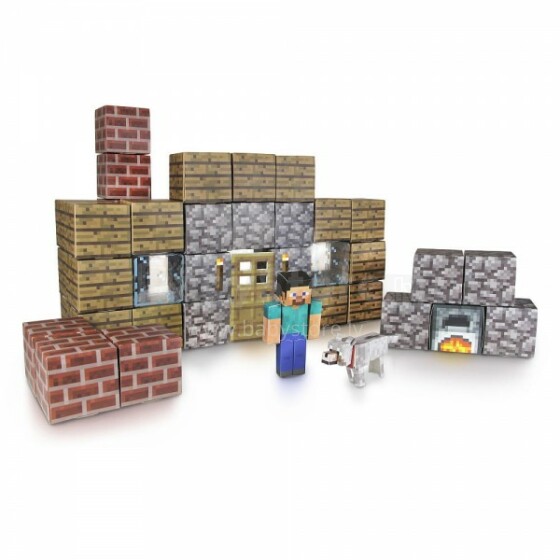 „Minecraft“ prieglaudos rinkinys. 16711 Popieriaus konstruktorius „Shelter“