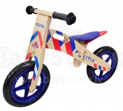 Yipeeh Wooden Police 425  Детский деревянный балансировочный велосипед без педалей