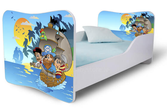 Nobi  wooden bed 140x70 cm