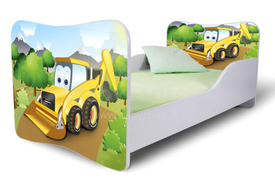 Nobi  wooden bed 140x70 cm