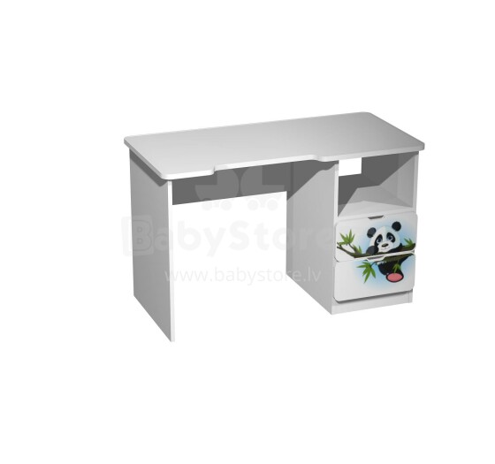 Stilingas vaikų „AMI Panda“ darbo stalas 75 x 120 x 60 cm