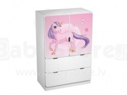 AMI Pony  Детский  стильный  шкаф 125 x 80 x 45 см