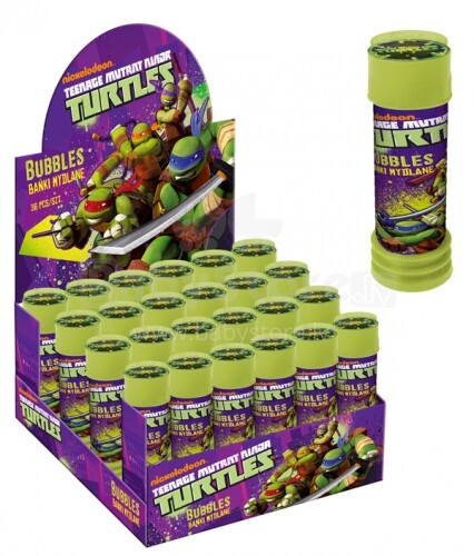 Starpak 296795 Turtles Ziepju burbuļi ar rotaļlietu