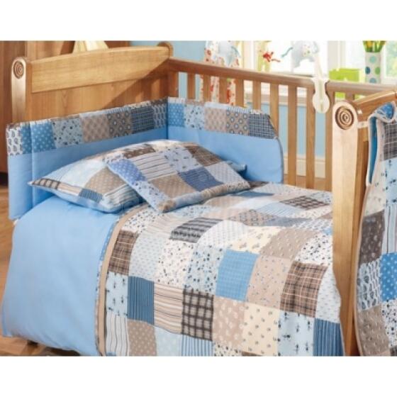 Baby Matex Patchwork Blue 24