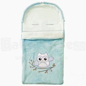 Baby Matex Ouli Art.689 Blue Супер мягкий спальный мешок в коляску