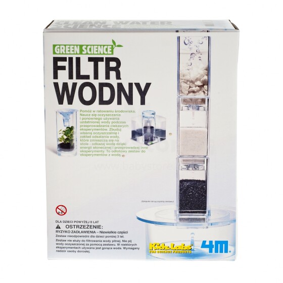 4M Green Science 00-03281 Filtr Wodny Clean Water 
