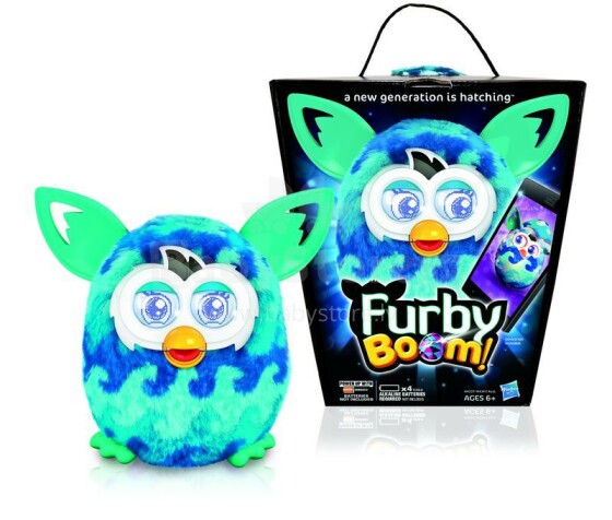 Furby Boom A4338 Интерактивная игрушка сладкий  Фёрби Furby - на русс.языке
