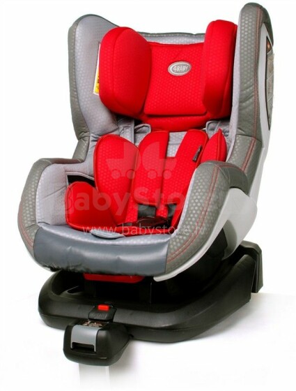 4Baby'17 Neo-Fix  Isofix Red Bērnu autokrēsliņš no 0-18 kg
