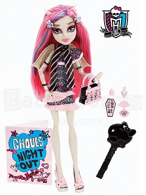 „Mattel Monster High Ghouls Night Out Doll Art“. BBC09 Lelle Rochelle Goyle