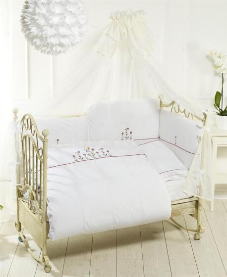 Feretti Vintage Flowers Trio White