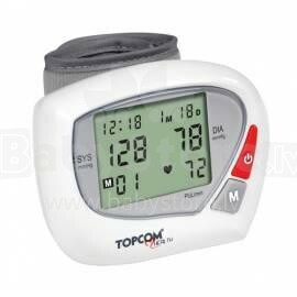 Topcom Blood Pressure Monitor BPM Wrist 2000 Art. G00205 Измеритель давления и пульса  