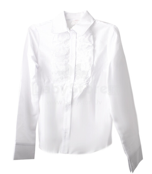 School Wear Нарядная белая блузка (школьная форма)