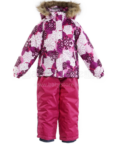 Huppa '15 Winter 4148CW00 Šilta kūdikių žieminė šiltų kostiumų striukė + kelnės (92-128cm) spalva: 763
