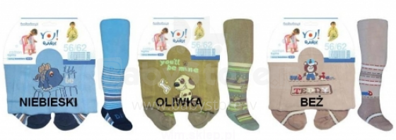 Yo!Baby Art.RA-07 Infant tights frote boys