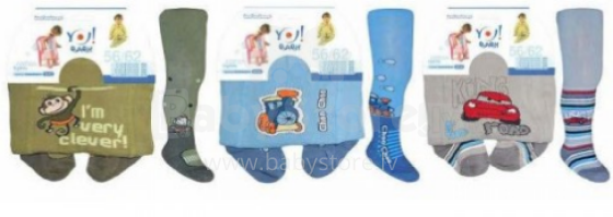 Yo!Baby Frote  Art.RA-17  Crawling tights Boys