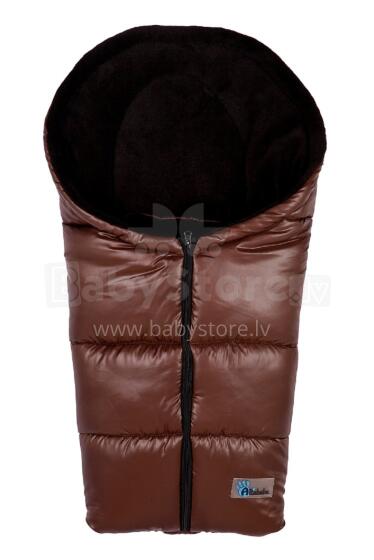 Alta Bebe Art.AL2008-39 braun/schwarz, brown/black Baby Sleeping Bag