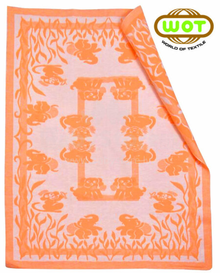 WOT ADX 008 Aukštos kokybės vaikiška medvilninė antklodė / antklodė 140x100cm
